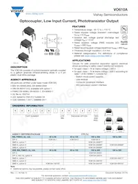 VO610A-3X018T Datasheet Cover