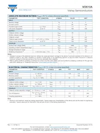 VO610A-3X018T Datasheet Page 2