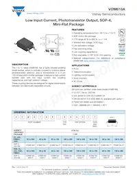 VOM618A-2X001T Datasheet Cover
