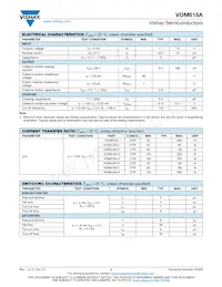 VOM618A-2X001T Datasheet Page 3