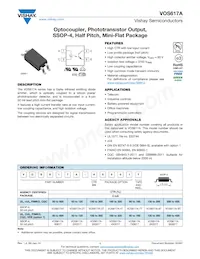 VOS617A-4T Datasheet Cover