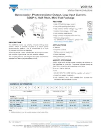 VOS618A-7T Datasheet Cover