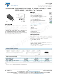 VOS628A-3T Datasheet Cover