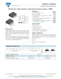 VOW136-X017T Datasheet Cover