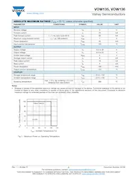 VOW136-X017T Datasheet Page 2