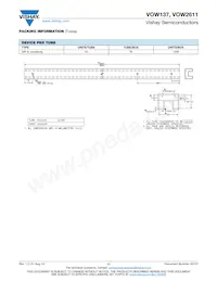 VOW2611-X017T Datasheet Page 11