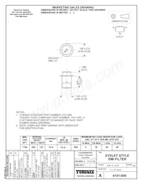 4101-000LF Datasheet Cover