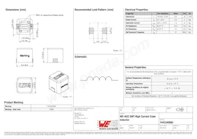 7443340680 Datasheet Cover