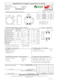 744874101 Datasheet Copertura