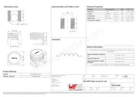 7449152090 Datasheet Cover