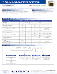 ABS06-32.768KHZ-6-T Datasheet Cover