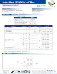 AFS14A04-1575.42-T2 Datasheet Cover