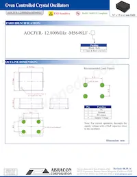 AOCJYR-12.800MHZ-M5649LF-T數據表 頁面 3
