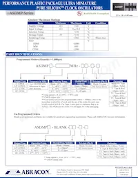 ASDMPLV-212.500MHZ-LR-T Datasheet Pagina 3
