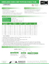 ASPI-1367-R33M-TZ Datasheet Cover