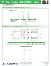 ASPI-6045S-750M-T Datasheet Page 3