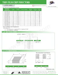 ATFC-0402-20N8G-T Datenblatt Seite 2