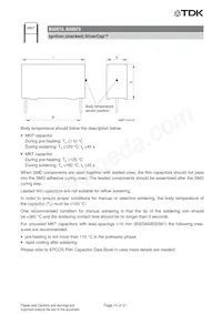 B32572A3225J000 Datasheet Pagina 14