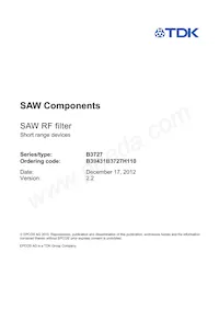 B39431B3727H110 Datasheet Page 3