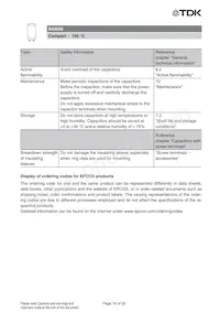 B43509B2188M000 Datasheet Page 16