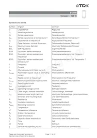 B43509B2188M000 Datasheet Page 17