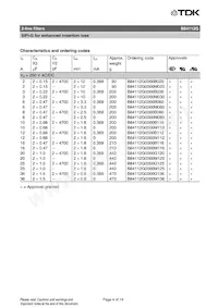 B84112G0000B110 Datasheet Page 4