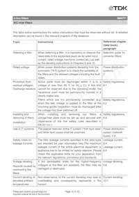 B84771M0015L000 Datasheet Page 19