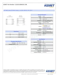 C1210C105M1R2L7186 Datasheet Cover