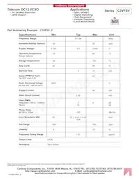 C3VFSV7 Datasheet Copertura