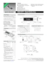 CAY17-620JALF Datasheet Cover