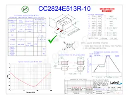 CC2824E513R-10 Datasheet Cover