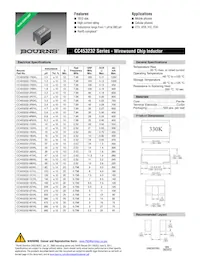 CC453232-681KL Datasheet Cover