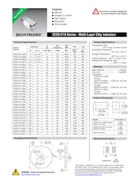 CE201210-4N7K Datasheet Cover