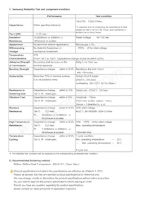 CL01Y105MR5NLNC Datasheet Pagina 2