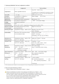 CL05A225KP7NSB8 Datasheet Pagina 2