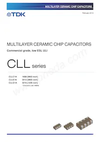 CLLC1AX7S0G334M050AC Datasheet Cover