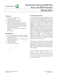 CM1453-08CP Datasheet Cover