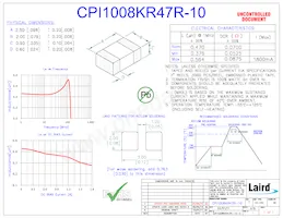 CPI1008KR47R-10 Datenblatt Cover