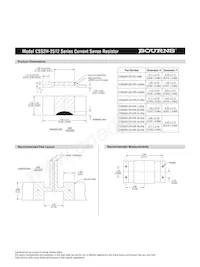 CSS2H-2512K-3L00FE Datasheet Page 2