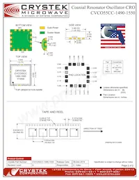 CVCO55CC-1490-1550 Datasheet Page 2