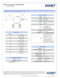 CWR11MH105JB Datasheet Cover