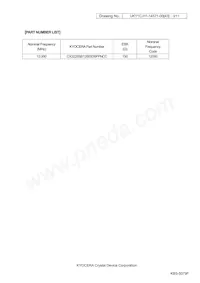 CX3225SB12000D0FPNCC Datasheet Page 3