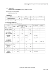 CX3225SB48000D0FPJC1 Datasheet Pagina 3