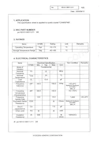CX49GFNB27000H0PESZZ Datasheet Page 4