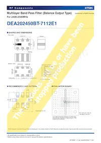 DEA202450BT-7112E1 Datasheet Page 2