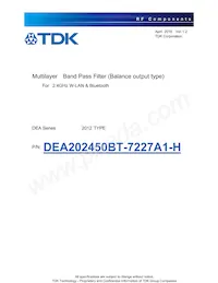 DEA202450BT-7227A1-H Datasheet Cover