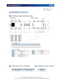 DEA202450BT-7227A1-H Datasheet Page 2