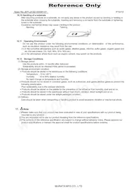 DLM0NSN900HY2D Datasheet Page 10