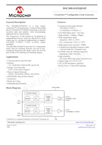 DSC400-0103Q0102KI2T Datenblatt Cover