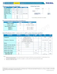 DSC8004AL2-PROGRAMMABLE Datasheet Page 2